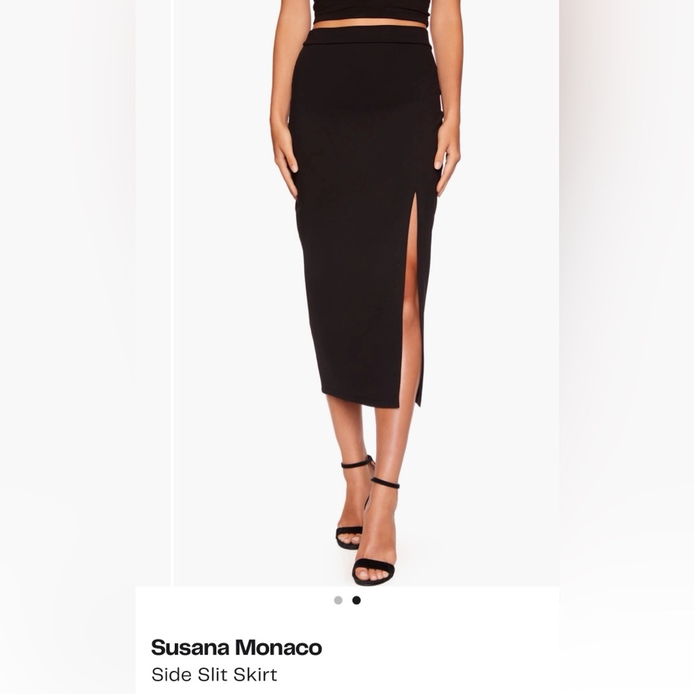 Susana Monaco Black Pencil Skirt